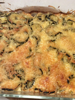 Une photo de Gratin de courgettes