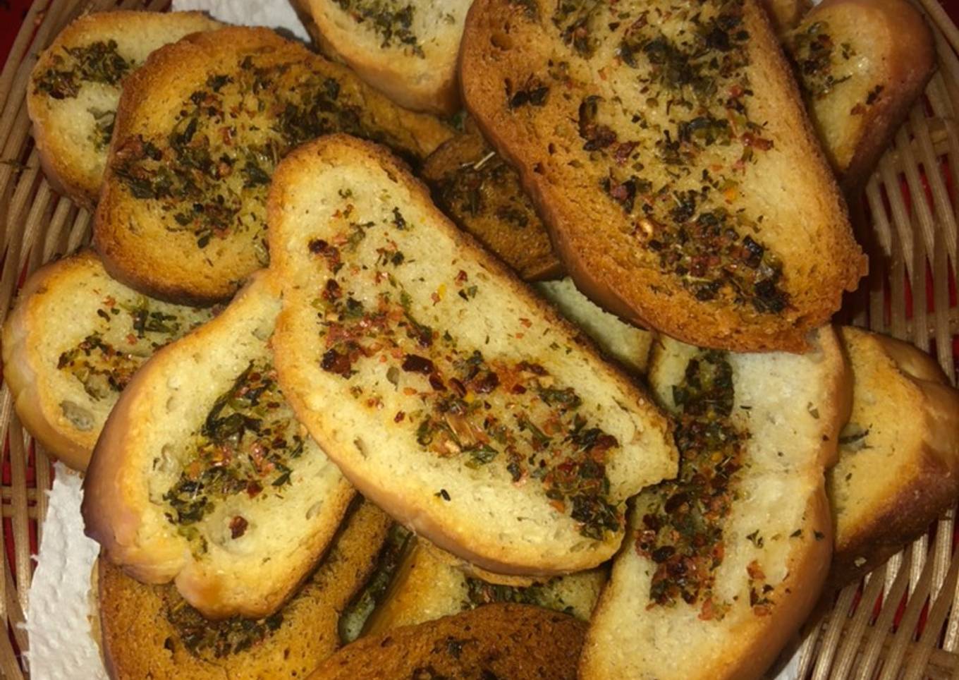 Tostadas saborizadas!!