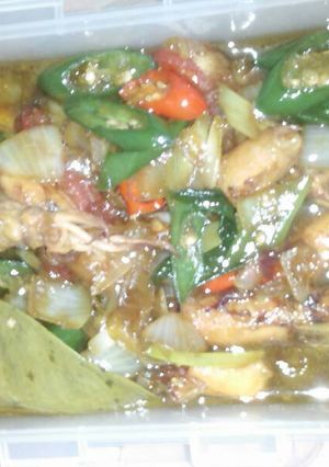 Foto resep Tumis cumi asin