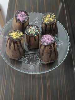 عکسی از دستور 💛کیک لیوانی کاکائویی💛