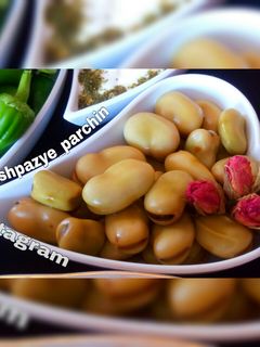 عکسی از دستور ترشی باقالی 🌸
