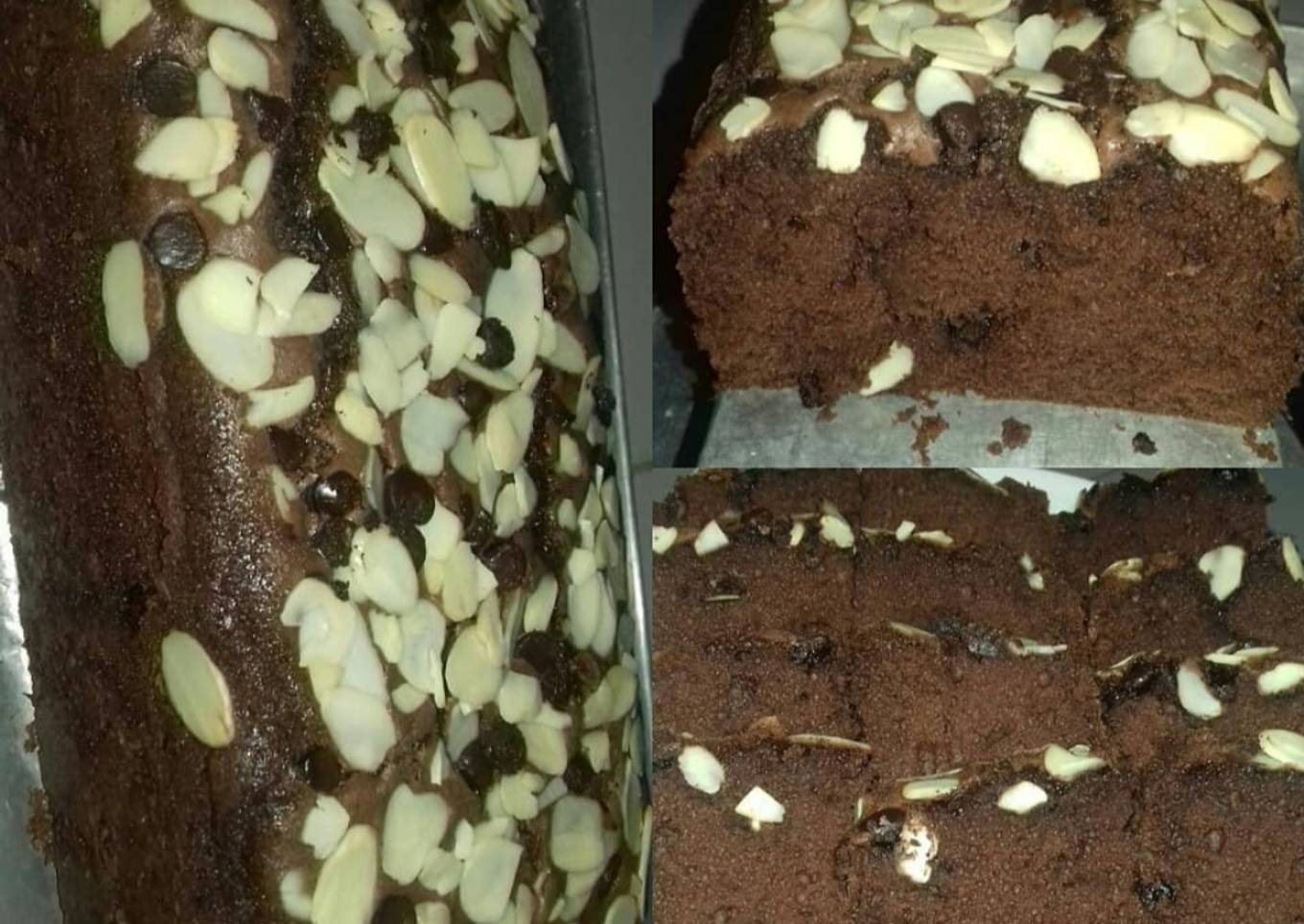 Banana choco cake