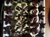 Galletitas de vainilla con recubierto de chocolate 🍫