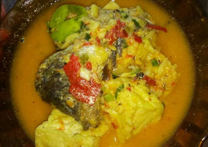 Cara Gampang Menyiapkan Gurame kuah kuning yang Lezat Sekali