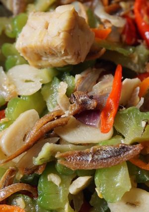 Foto resep Oseng Pare Tempe Teri