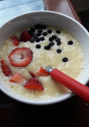Una foto de BOWL DE FRUTAS licuado