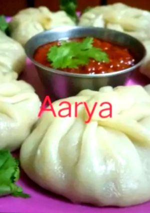 A picture of Vegy Steamed Momos.
