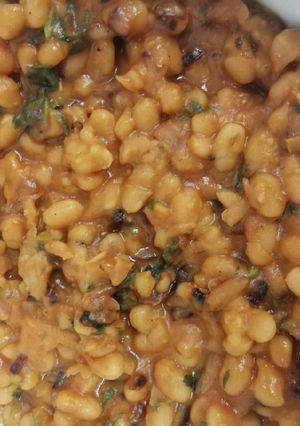A picture of Baked beans or Luba.