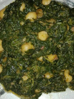 Foto principal de Espinacas con garbanzos
