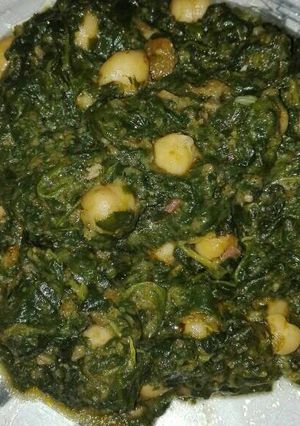 Foto principal de Espinacas con garbanzos