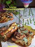 Rainbow Babka (Buah Naga Bunga Telang Charcoal Matcha)