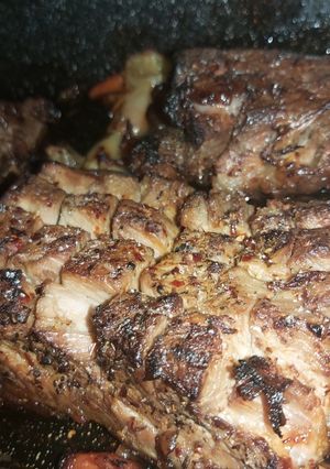 Karaj / Comb sütőben 🐷 recept fotója