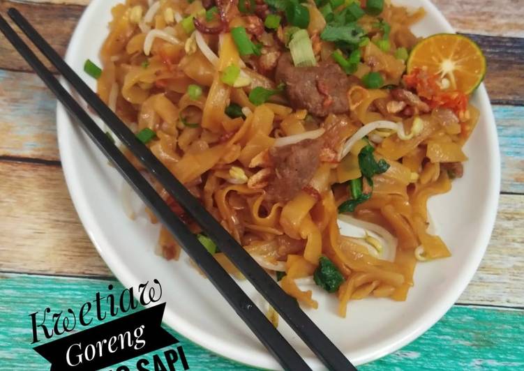 Resep Kwetiaw Goreng Daging Sapi yang Sempurna