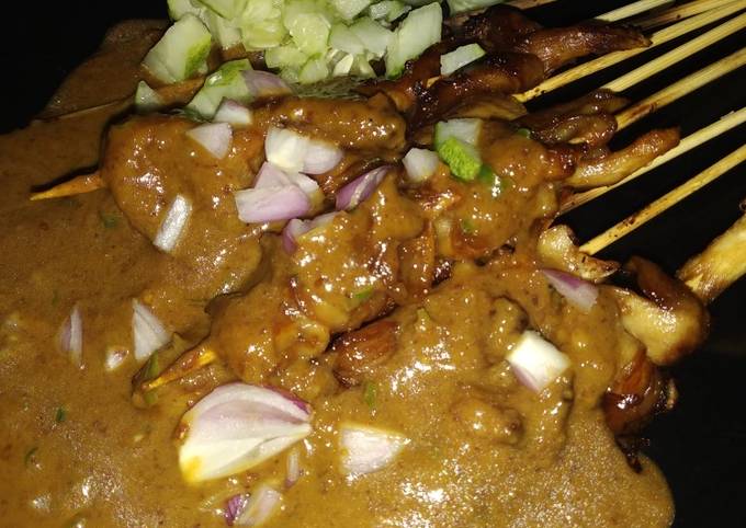 Anti Ribet, Memasak Sate jamur tiram Kekinian