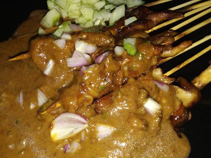 Anti Ribet, Memasak Sate jamur tiram Kekinian