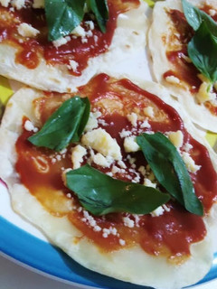 Una foto de Tortillas de Harina para Pizzitas