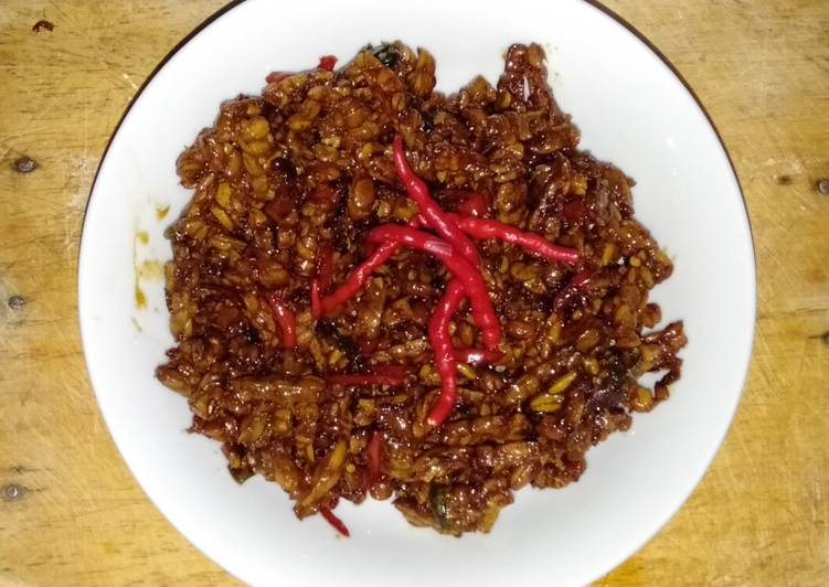 Bahan Kering tempe kecap | Resep Bumbu Kering tempe kecap Yang Enak dan Simpel