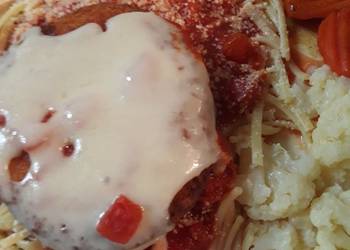 New Recipe Swiss on Chicken atop Linguine Restaurant Style
