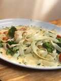 Tagliatelli del mar a la tierra