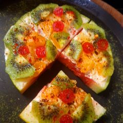 A picture of Watermelon Pizza.