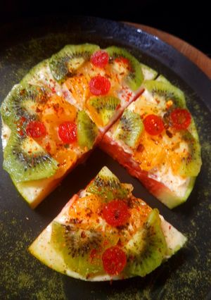 A picture of Watermelon Pizza.