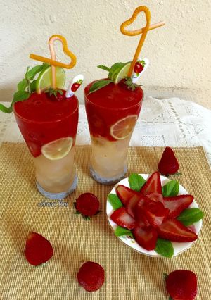 Hình của món Soda dâu tây !.