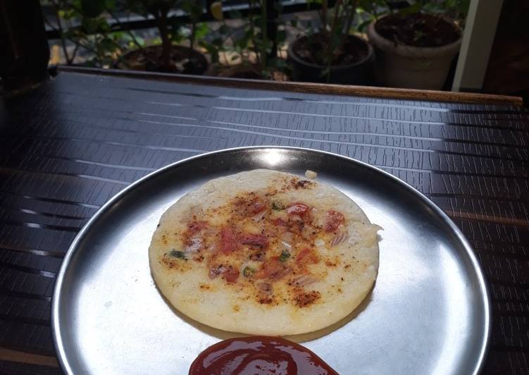 Simple Way to Make Favorite Onion tomato uttapam