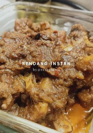 Foto resep Rendang Daging Sapi Simpel