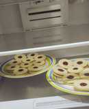 Galletas con mermelada