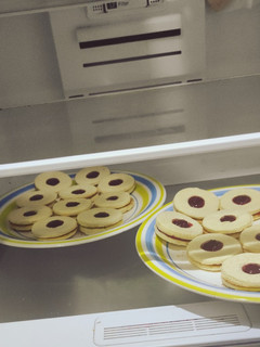 Una foto de Galletas con mermelada