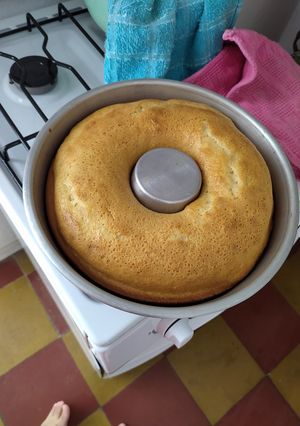 Una foto de Bizcochuelo de vainilla