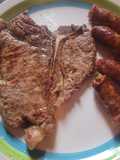 Entree Reservations (T-Bone Steak and Jalepeno Cheese Sausage)