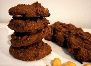 Una foto de Galletitas de chocolate y garbanzos🍪