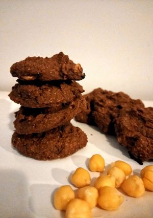 Una foto de Galletitas de chocolate y garbanzos🍪