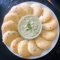 Moong Dal Idli A picture of Moong Dal Idli.