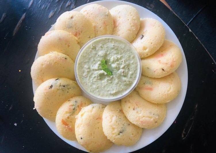 Moong Dal Idli