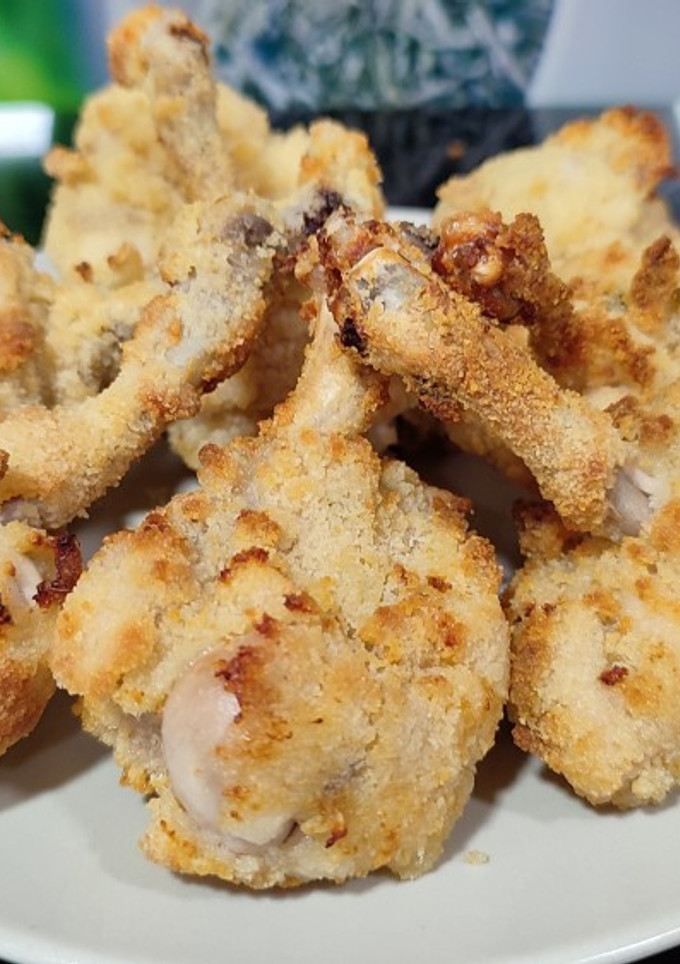 Una foto de Alitas de pollo en air fryer