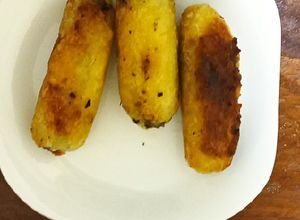Una foto de Enyucados rellenos con carne molida