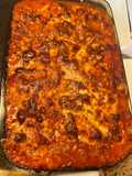 Sausage & Ground beef Lasagna