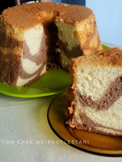 Foto resep Chiffon Cake Vanila Coklat