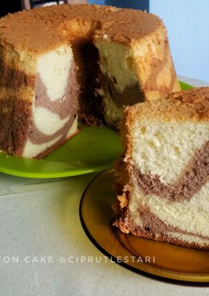 Foto resep Chiffon Cake Vanila Coklat