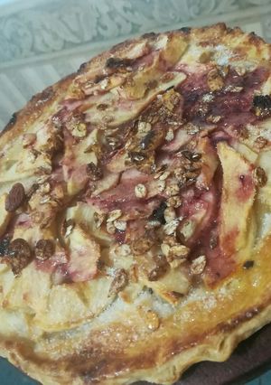 Una foto de Falso hojaldre de manzana