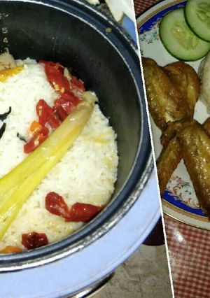 Foto resep Nasi Liwet Ricecooker Wangi