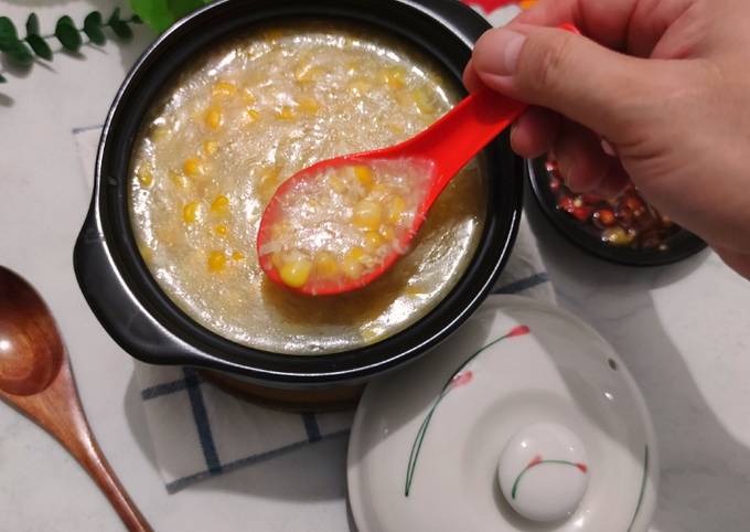 Resep Soup Jagung simple yang Bikin Ngiler