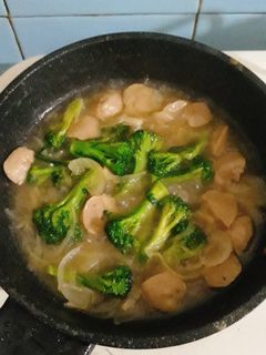 Foto resep Tumis brokoli baso