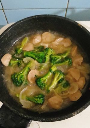 Foto resep Tumis brokoli baso