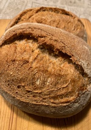 Foto di Pane semintegrale con lievito madre