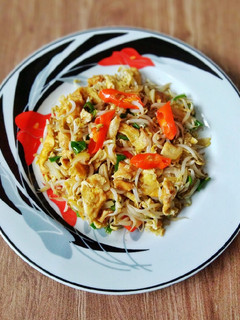 Foto resep Cah Tauge Telur Dadar