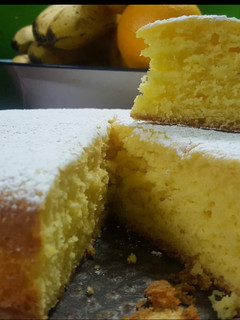 Una foto de Torta de naranja fácil