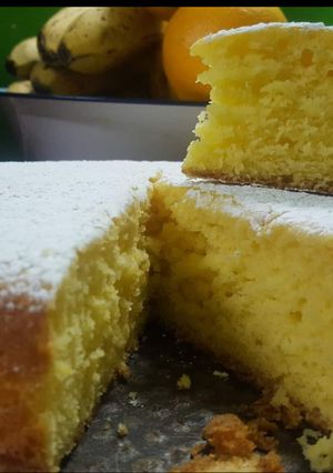 Una foto de Torta de naranja fácil